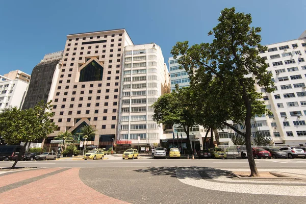 Розкішні Житлові апартаменти і будівлі готелю в Ріо-де-Жанейро — стокове фото