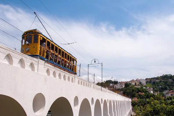 Lapa Arch ve Santa Teresa tramvay 