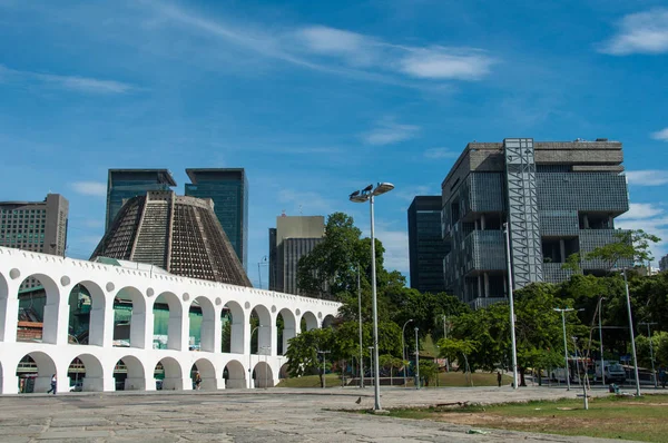 Arco de Lapa o Acueducto Carioca — Foto de Stock