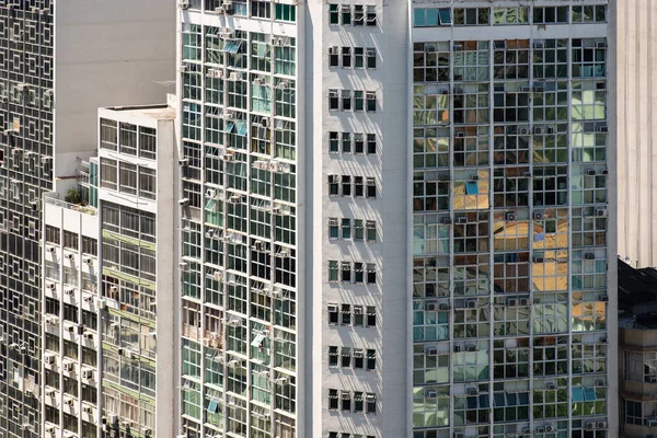 Financiële gebouwen in het centrum — Stockfoto