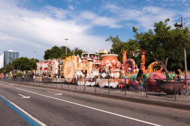 Rio de Janeiro Samba Okulu araç park