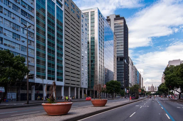 Avenida Presidente Vargas en Río de Janeiro — Foto de Stock