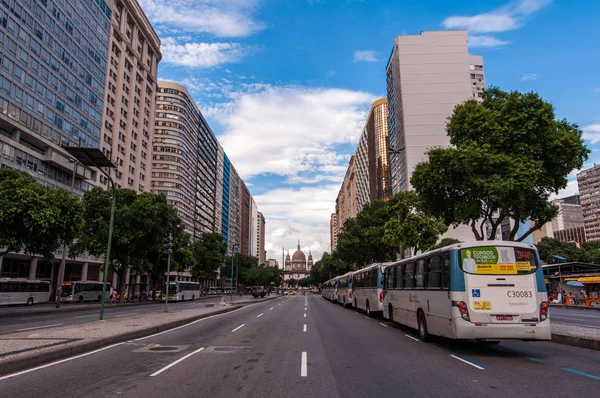 Presidente Vargas avenue i Rio de Janeiro — Stockfoto