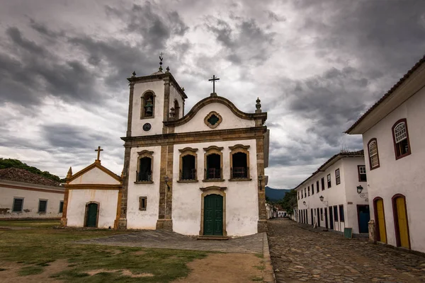 Iglesia de Santa Rita de Cassia en Paraty — Foto de Stock