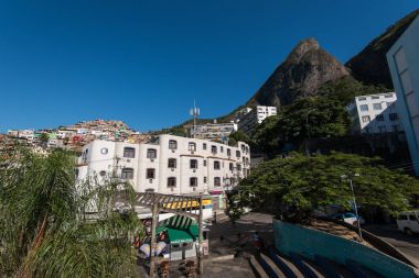 Favela Rio de Janeiro Vidigal sokaklarında