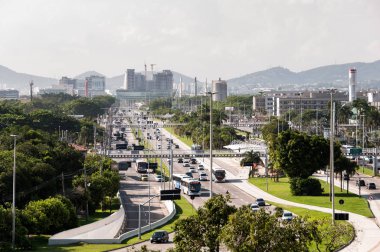 Ayrton Senna Avenue in Barra da Tijuca