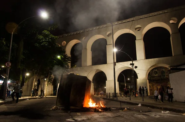 Χάος στους δρόμους του Ρίο — Φωτογραφία Αρχείου