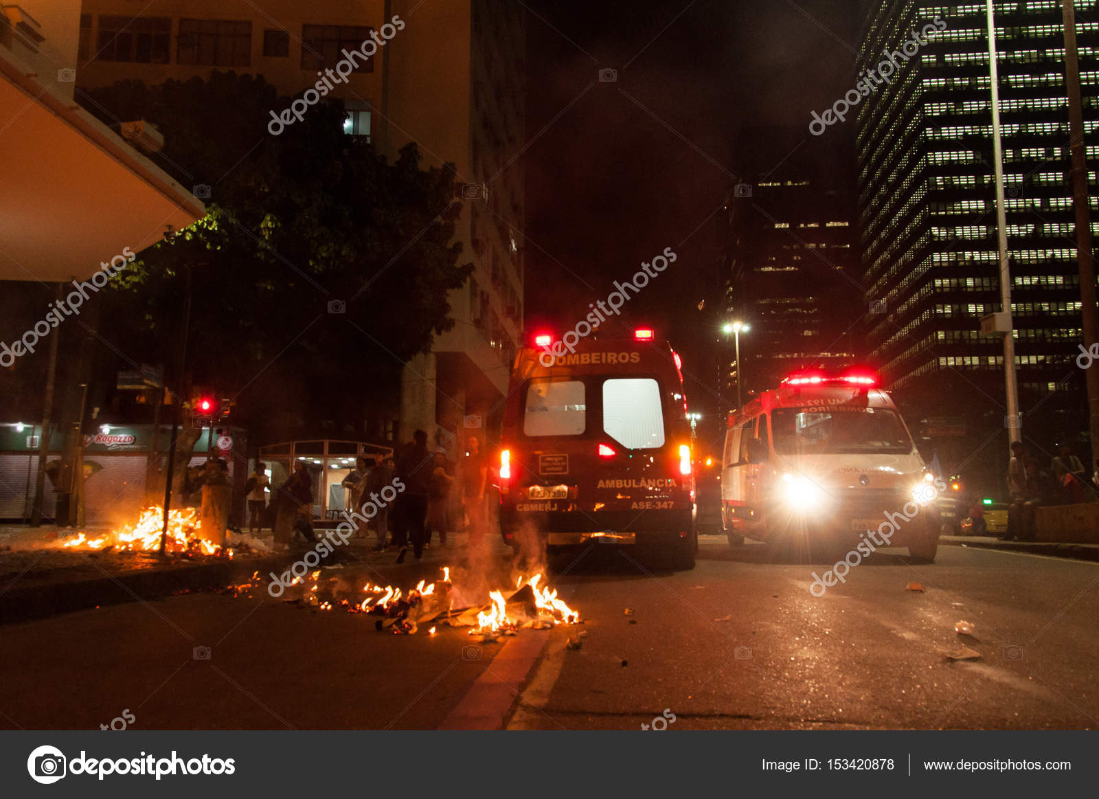 Chaos In The Streets Of Rio Stock Editorial Photo C Dabldy