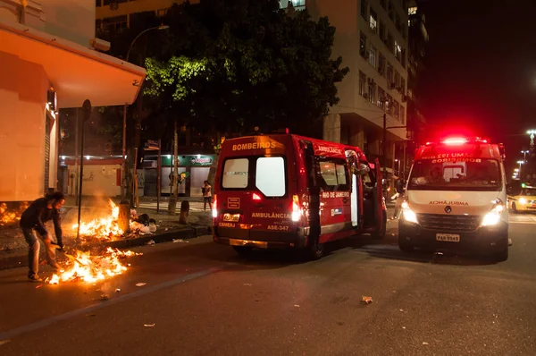 리오의 거리에 혼란 — 스톡 사진