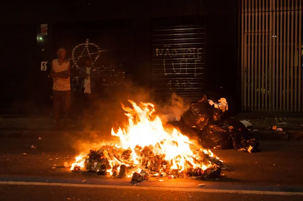 Káosz az utcákon a Rio-ban — Stock Fotó
