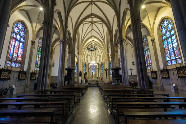 Interior of the Presbyterian Cathedral in Rio — Stock Photo, Image