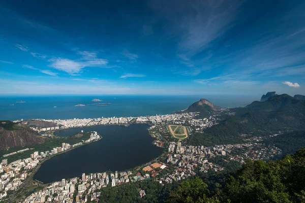 Rodrigo de Freitas Lagoon in Rio de Janeiro — Stock Photo, Image