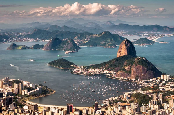 Vista della città di Rio de Janeiro — Foto Stock