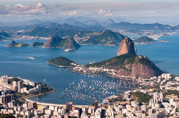 Vista da Cidade do Rio de Janeiro — Fotografia de Stock