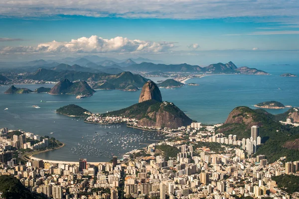 Vista de la ciudad de Río de Janeiro —  Fotos de Stock