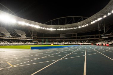 Tasarı ile ışıklı Stadyumu