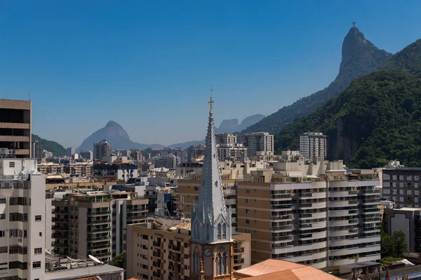 Rio Janeiro Brazílie Února 2018 Panoráma Města Rio Janeiro Centru — Stock fotografie