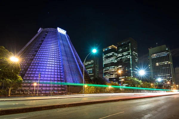 Rio Janeiro Brasilien April 2018 Metropolitan Cathedral Rio Janeiro Stadens — Stockfoto