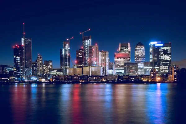 Londons Stadtbild Mit Gebäuden Und Wolkenkratzern — Stockfoto