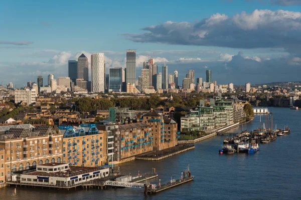 Londyńskie Miasto Budynkami Drapaczami Chmur — Zdjęcie stockowe