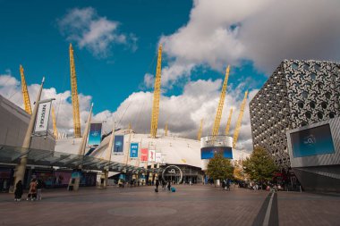 Londra, İngiltere - 19 Ekim 2019: The O2 Arena (The Millennium Dome) Londra 'da bir konser salonudur..
