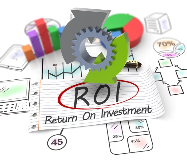 Concept investeringsrendement — Stockfoto