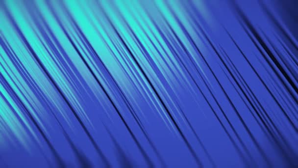 Blue Metallic Lines Background Business Corporate Uhd Slow Motion Video — Stockvideo