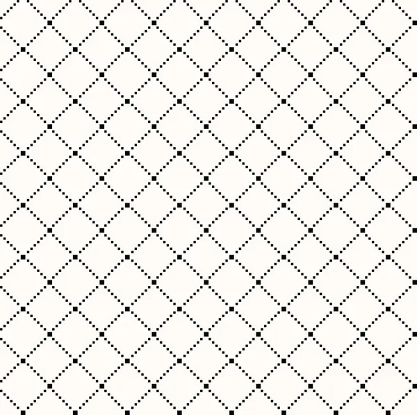 Vector seamless pattern. Modern stylish texture. Repeating geometric tiles of rhombuses — Stock Vector