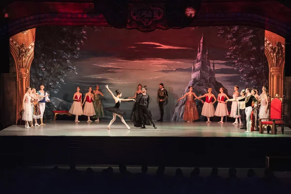 Lubin Lengyelország 2019 November Swan Lake Balett Kijevi Nemzeti Opera — Stock Fotó