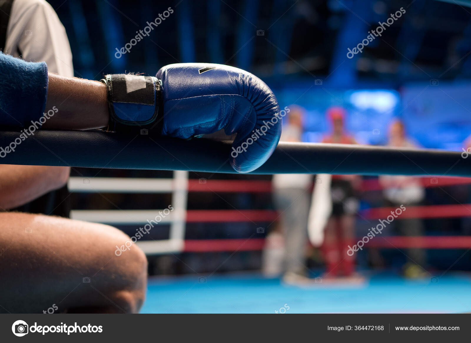 Gloves Boxer Ring Background Stock Photo by ©Dziurek 364472168
