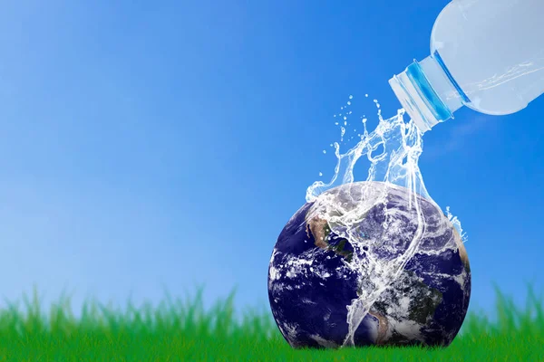 Economizar conceito de água — Fotografia de Stock