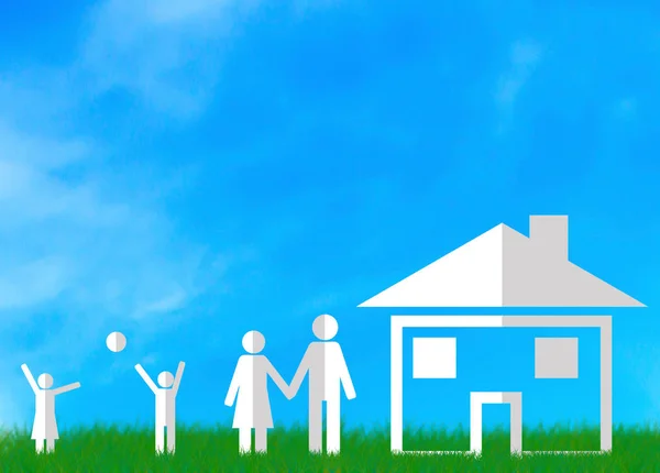 Family Home Concept — Stock Photo, Image