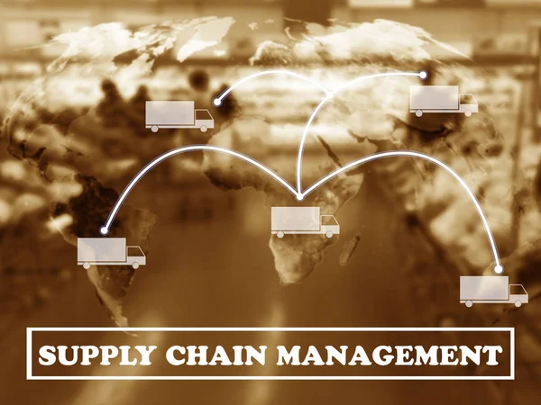 Supply Chain Management Concept