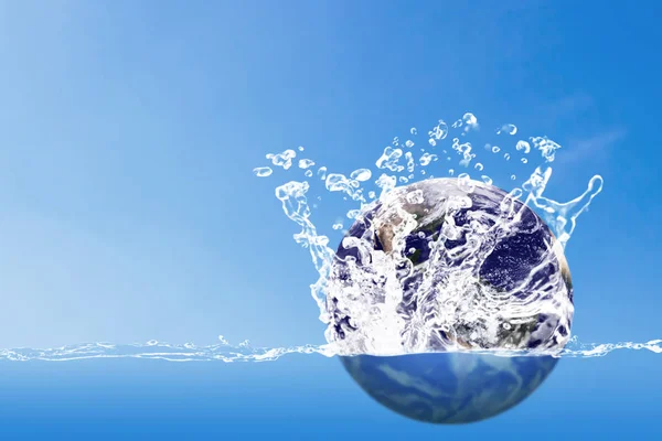 Wassersparkonzept, Weltwassertag — Stockfoto