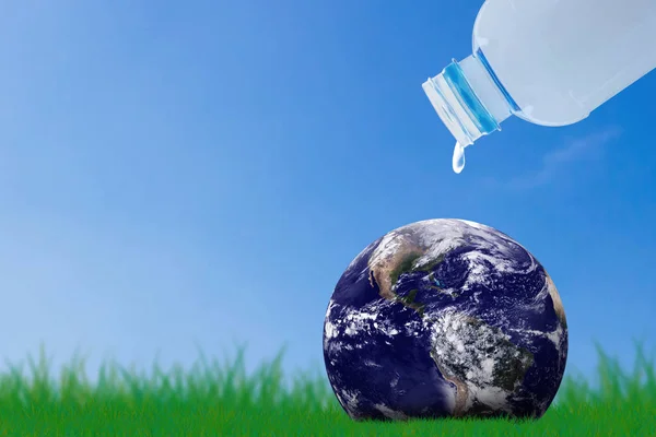 Save Water Concept, Día Mundial del Agua — Foto de Stock