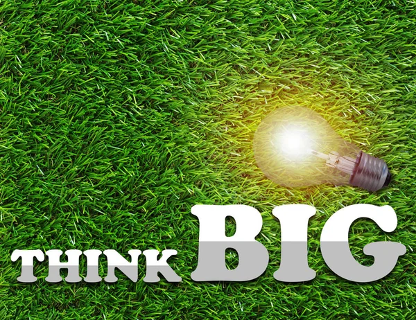 Think Big Concept — Stock Photo, Image