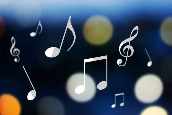 müzik Not arka planı