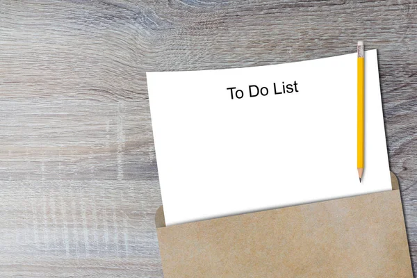 Yapılacaklar Listesi Kavramı