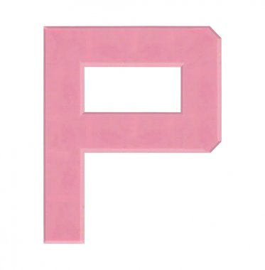 Çikolata alfabe izole