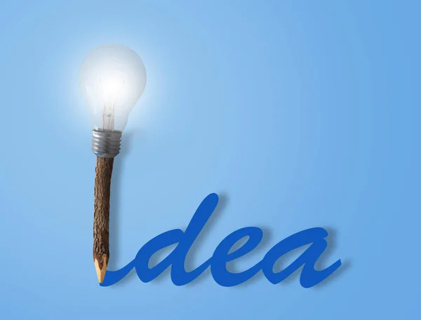 아이디어 개념 배경 — 스톡 사진