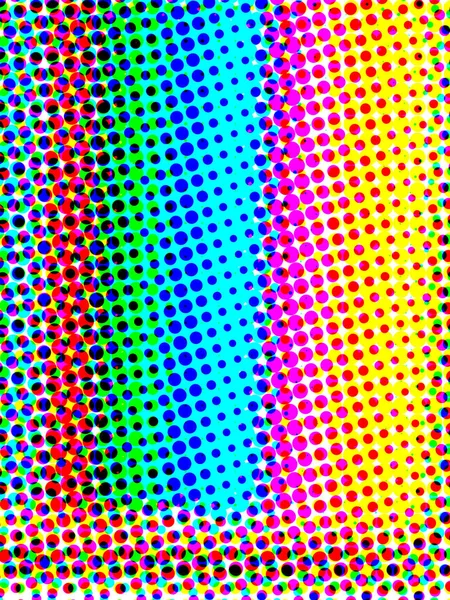 Abstract bright color halftone background — Stock Photo, Image