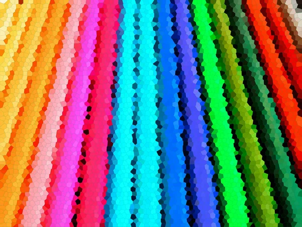 Mosaico Flujo Abstracto Azulejos Colores Del Arco Iris Patrón Sin —  Fotos de Stock