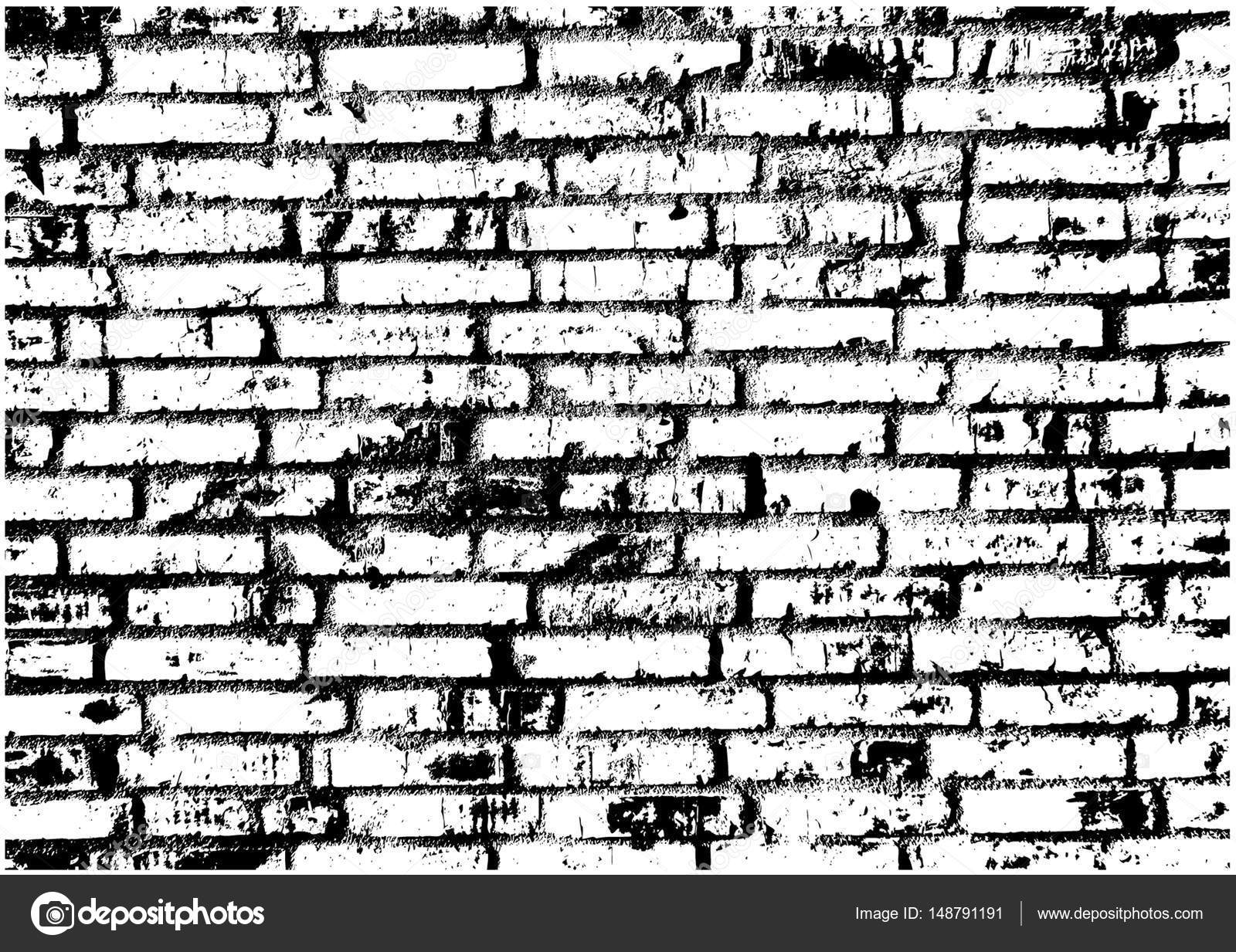 Black and white bricks wall Stock Vector by ©pizla09 148791191