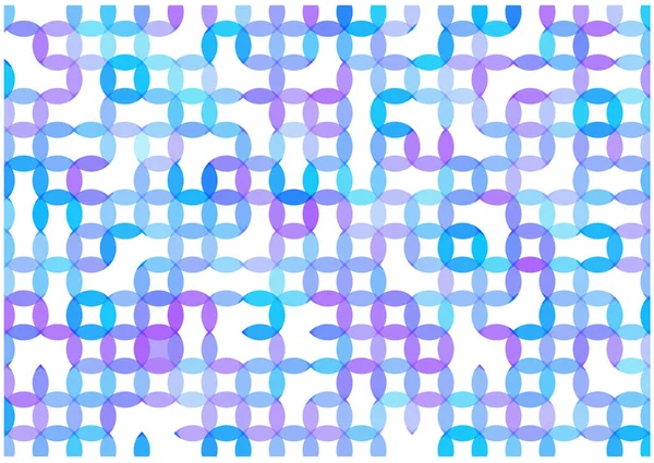 Abstract Vector Retro Background Symmetrical Shapes — Stock Vector