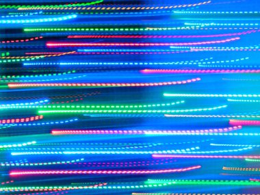 akan arka plan ışık ile