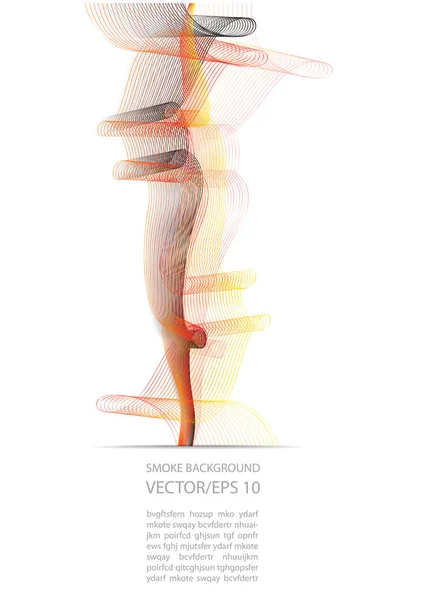 Abstract vector rook achtergrond met plaats voor uw tekst — Stockvector