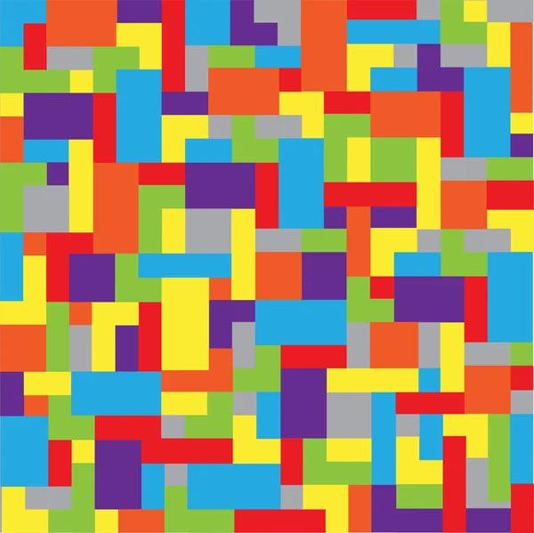 Mozaik karolar renk tasarlamak vektör arka plan — Stok Vektör