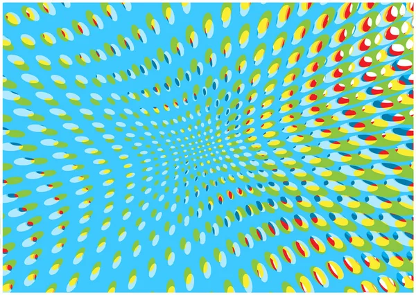 带孔的复古向量3D — 图库矢量图片