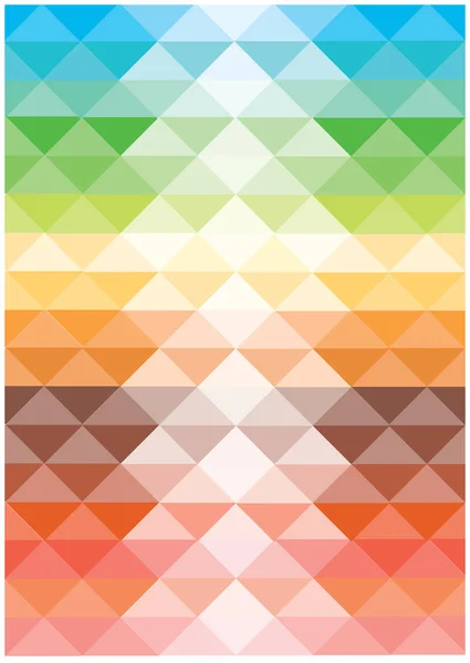 Abstract vector mosaic triangles background — Stock Vector