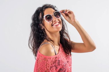 Studio eğlenmek bir oynak kız portresi